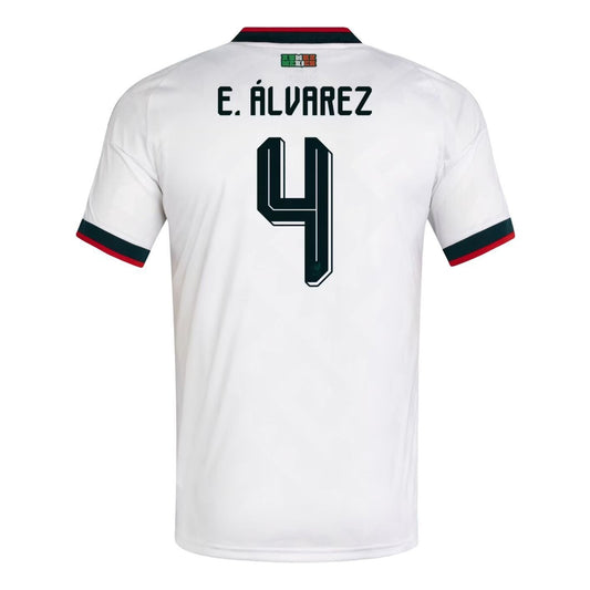adidas Mexico 26 Away Julian Alvarez Jersey Asia Sizing 'White' KX3308
