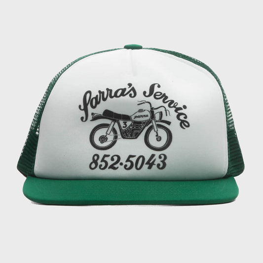 Moto Service 5 Panel Hat - Green