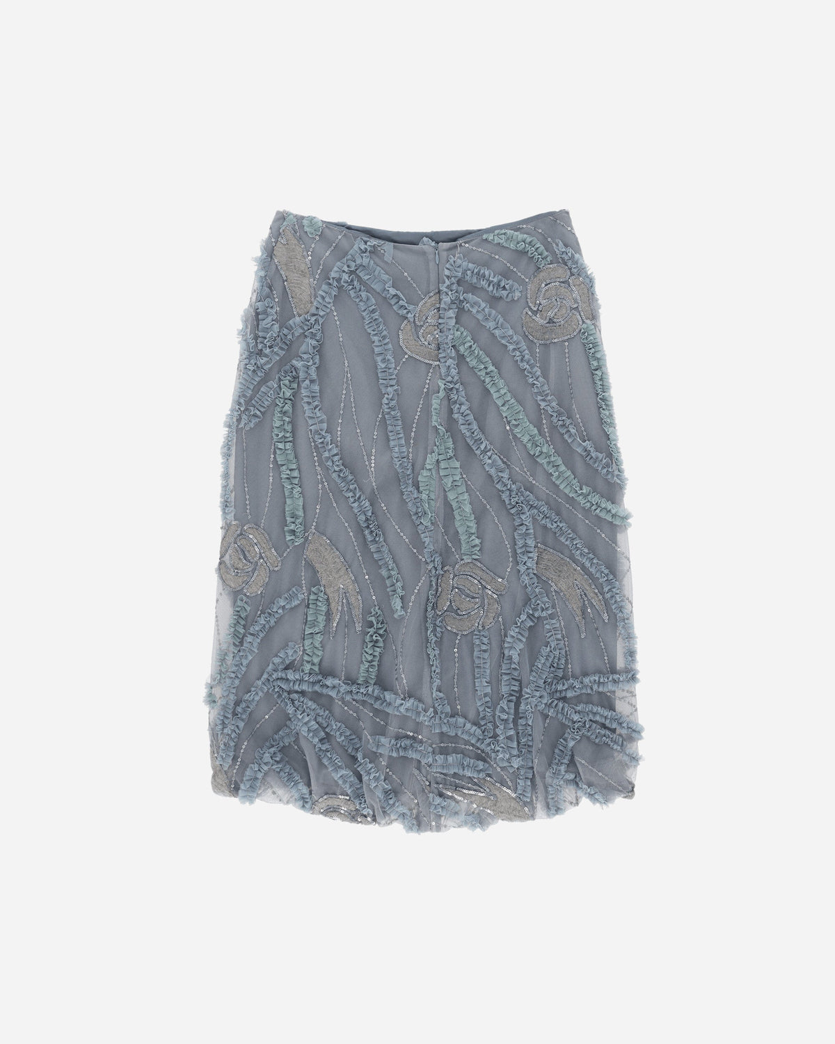 Women's Tulle Skirt Light Blue