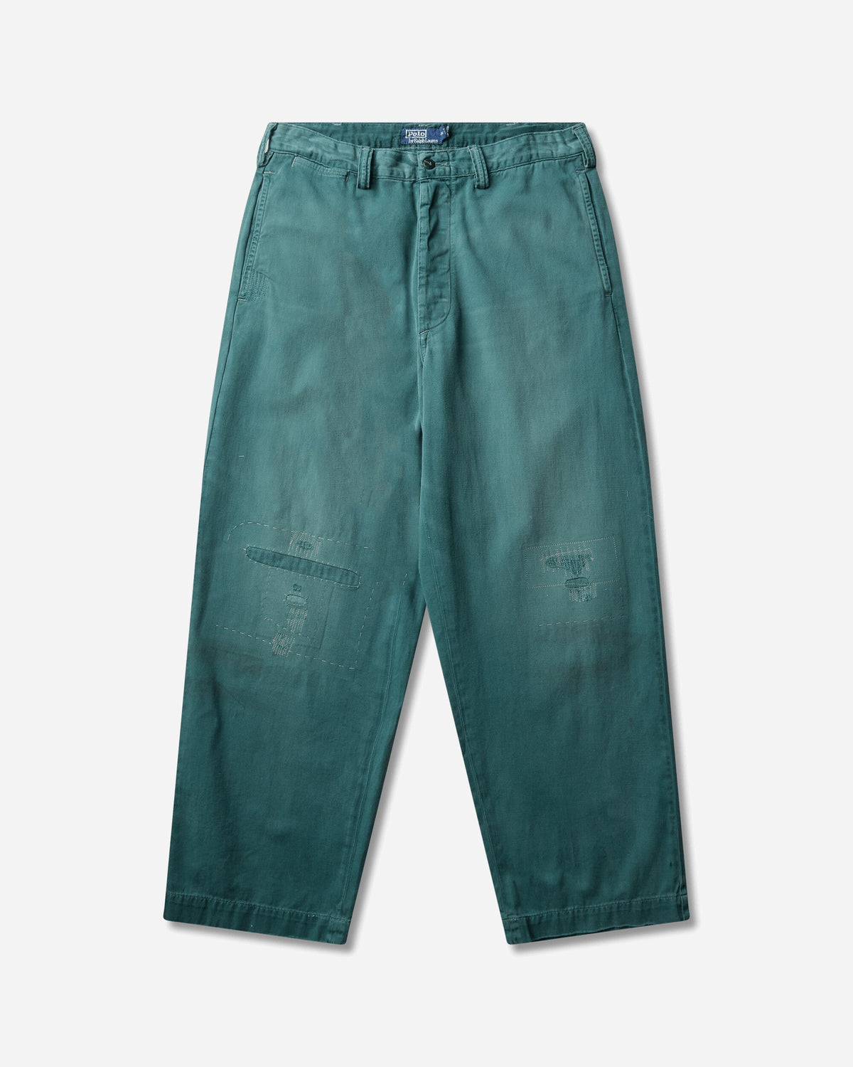 Men's The Repaired Big Chino Pants Charter Green