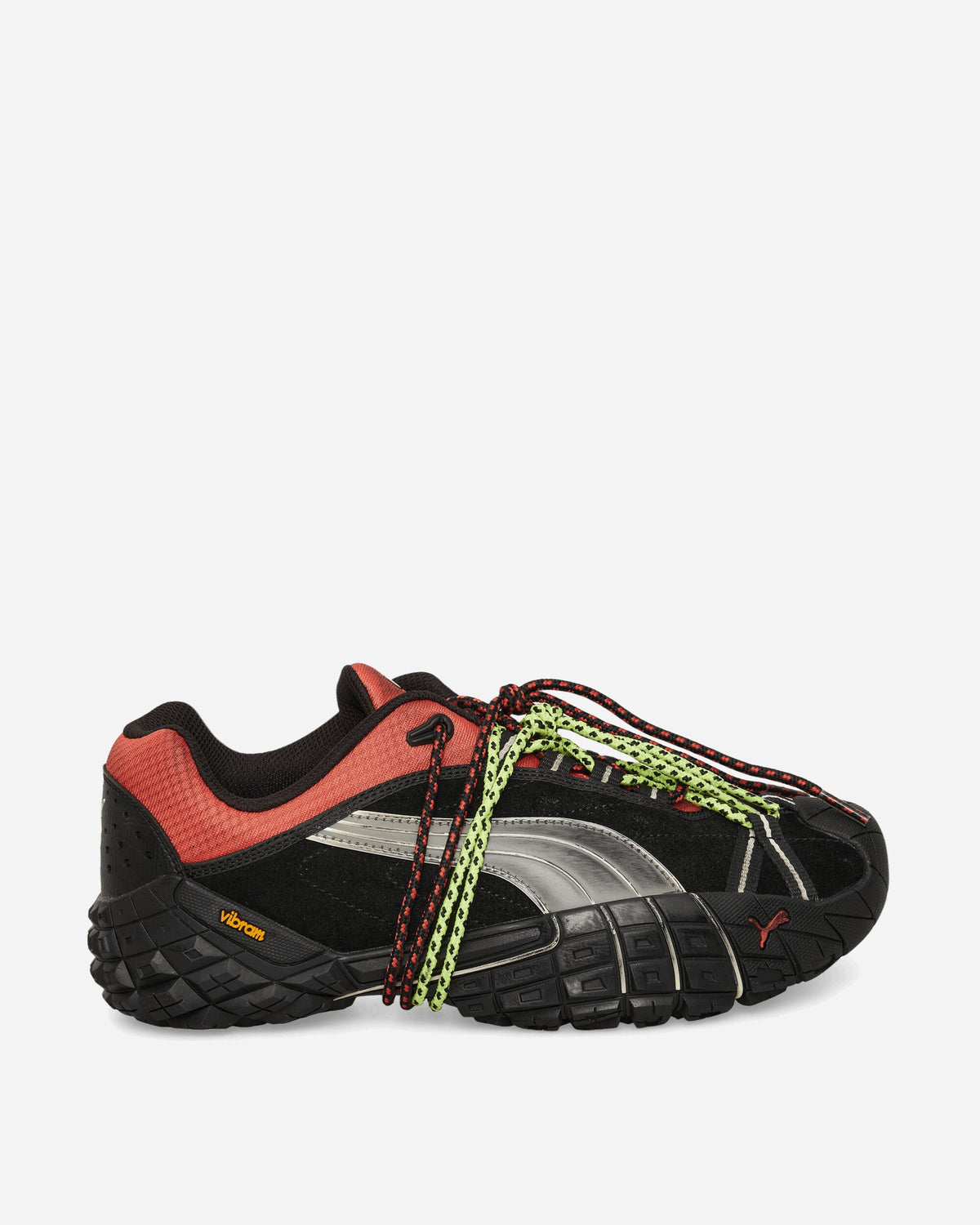 A$AP ROCKY Straycat Sneakers Black / Formula Red