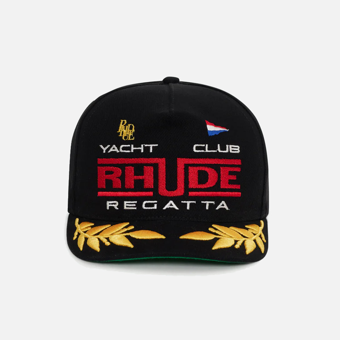 REGATTA CLUB HAT - BLACK / RED