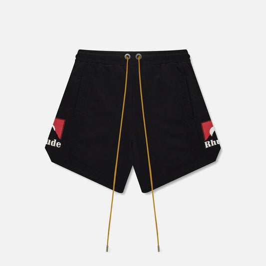 MOONLIGHT LOGO SHORT - BLACK / RED / WHITE