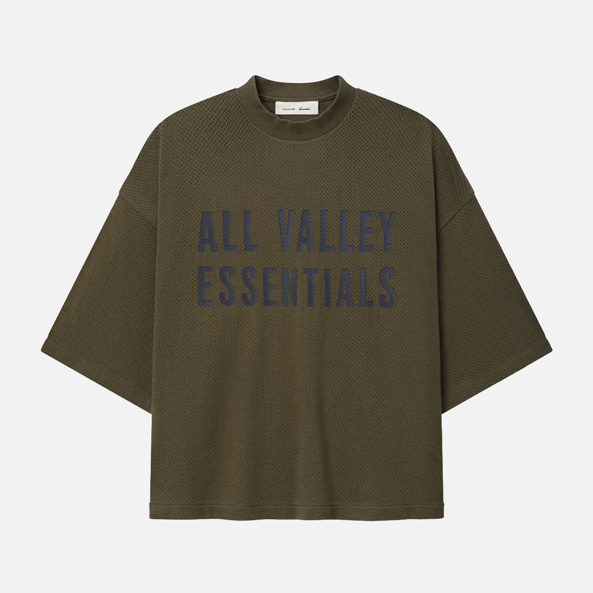 SPORT MESH MERCH TEE - MOSS