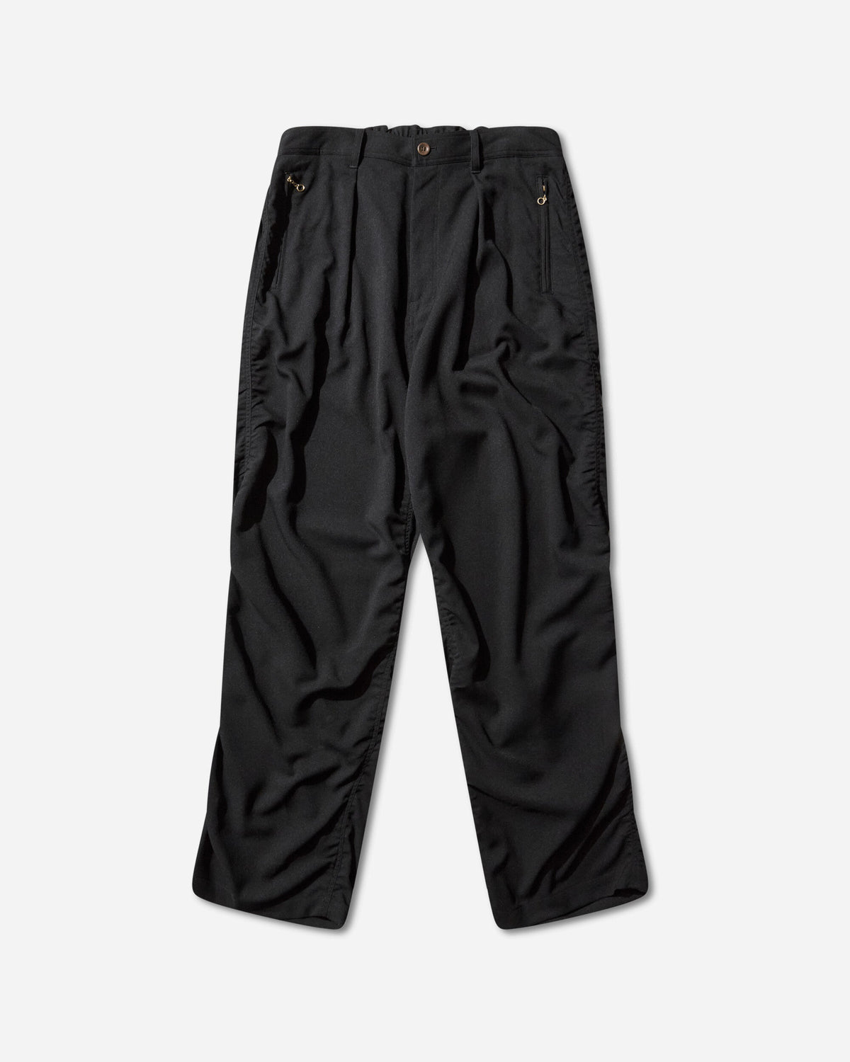 Men's Polyester Trousers Black