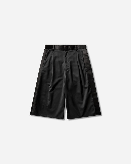 Women's Wool Satin Shorts Black