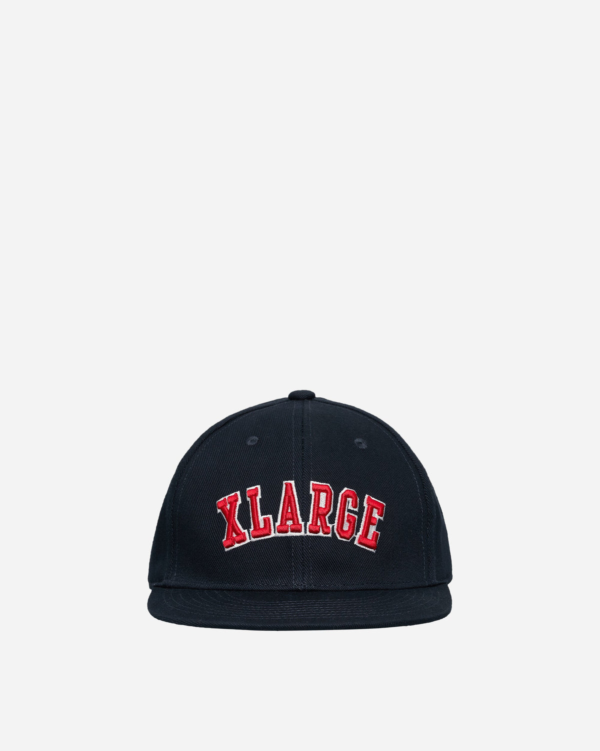 Round Logo Snapback Cap Navy