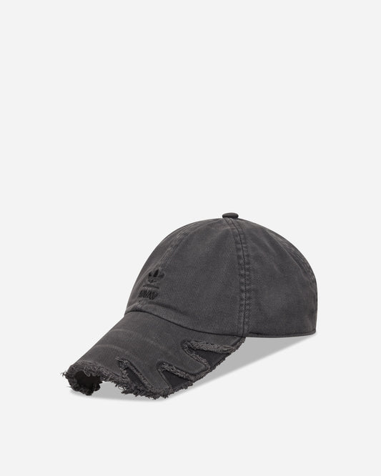 Avavav Slashed Double Brim Cap Black