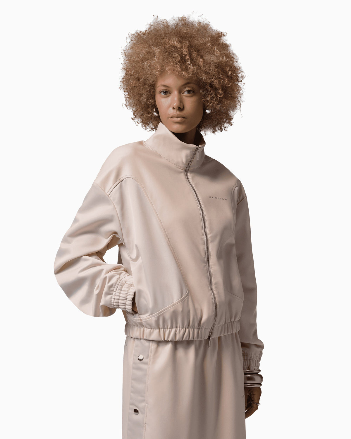 Chaqueta de chandal con logo Relaxed Jordan Flight Icon para mujer