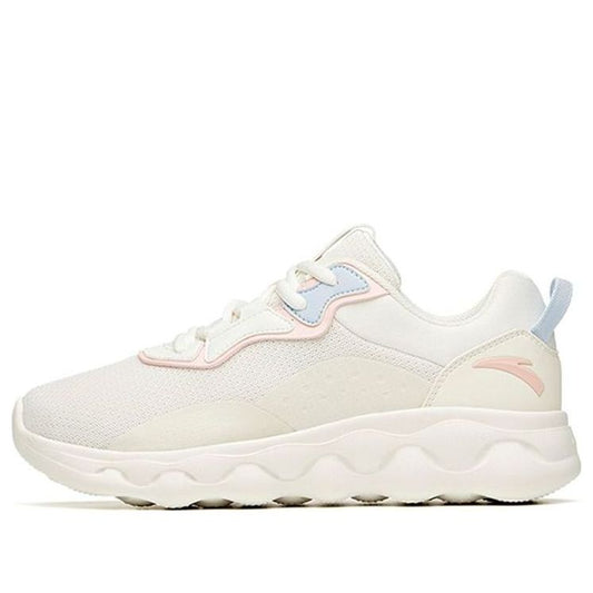 (WMNS) ANTA Running Series Sneakers 'White Pink Blue' 922115535-1