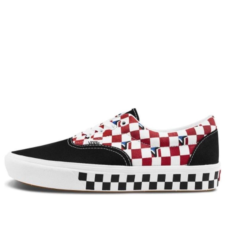 Vans Dimension ComfyCush Era Shoes | Black Redwhiteblack VN0A3WM91NG