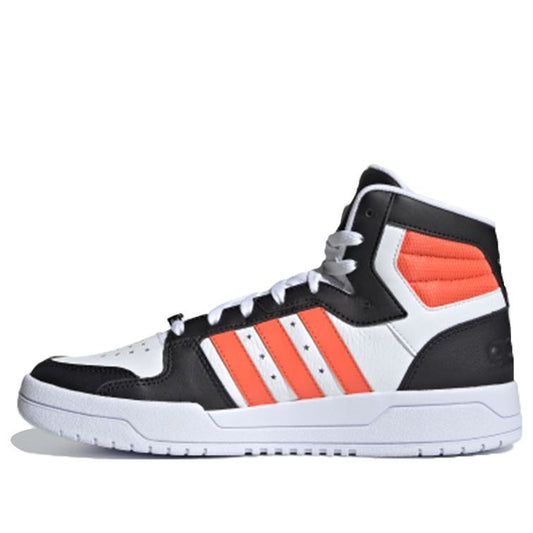 adidas Entrap Mid Shoes 'White Black Orange' H01542