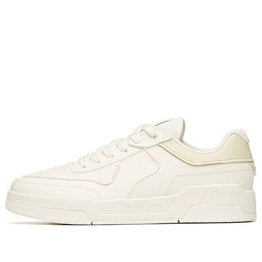 ANTA Skateboarding Shoes 'White Yellow' 912118081-2