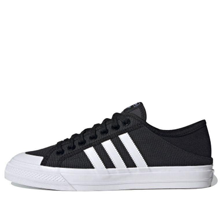 adidas Collapsible Nizza Low 'Black White' GY0408