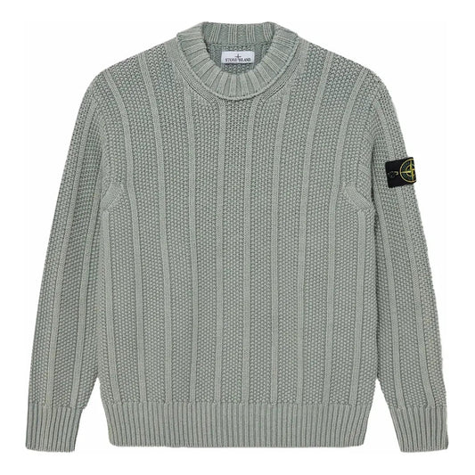 STONE ISLAND Pure Wool Sweater 'Sage' 7915568T1-V0055