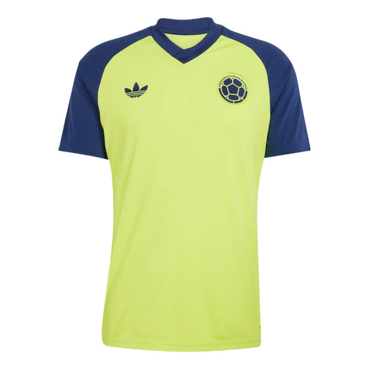 adidas Colombia 26 Away Pre-Match Jersey Aisa Sizing 'Team Semi Sol Yellow' JZ6239