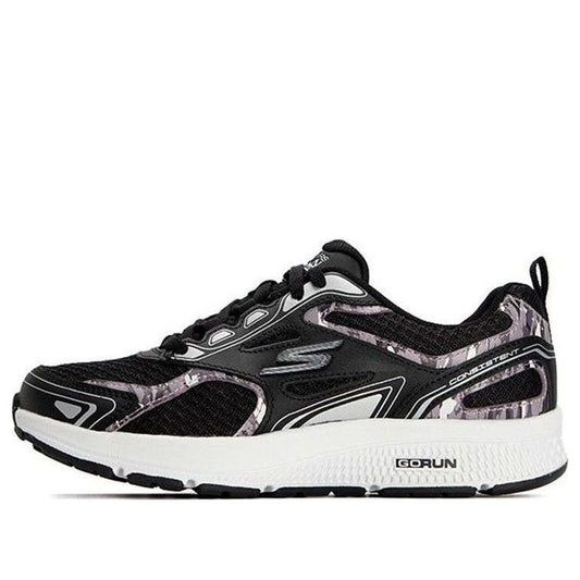 (WMNS) Skechers Go Run Consistent 'Black' 128270-BLK