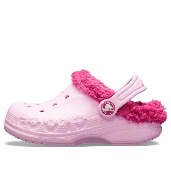 (GS) Crocs Baya Lined Clogs 'Pink Rose' 11745-6CZ