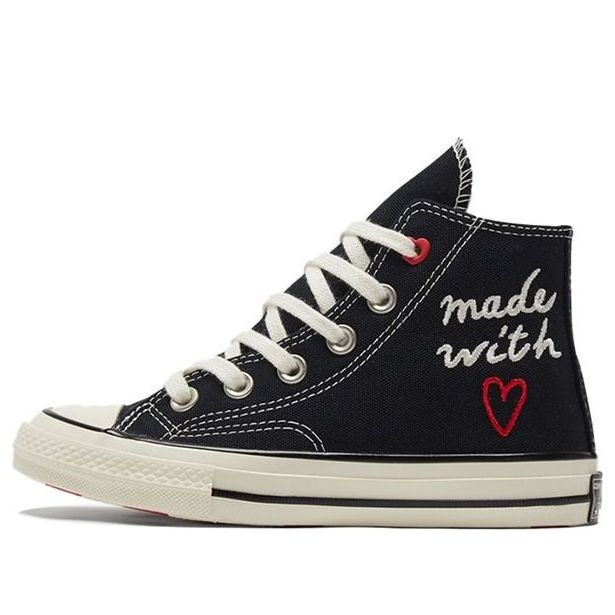 (PS) Converse Chuck Taylor All Star 1970s 'Black Made Wtih Love' 370579C