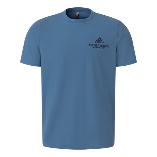 adidas Functional Graphic T-shirt Asia Sizing 'Blue' JD5749