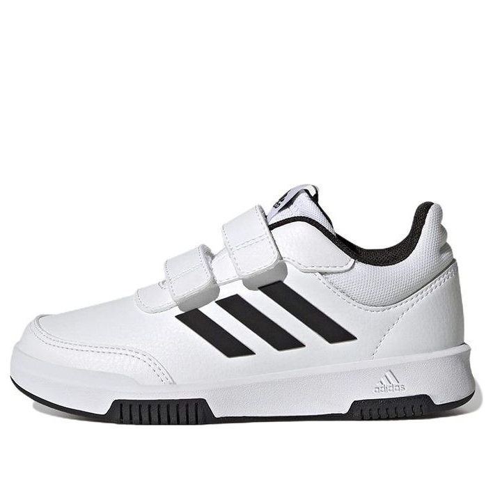 (GS) adidas Tensaur Hook and Loop 'White Black' GW1981