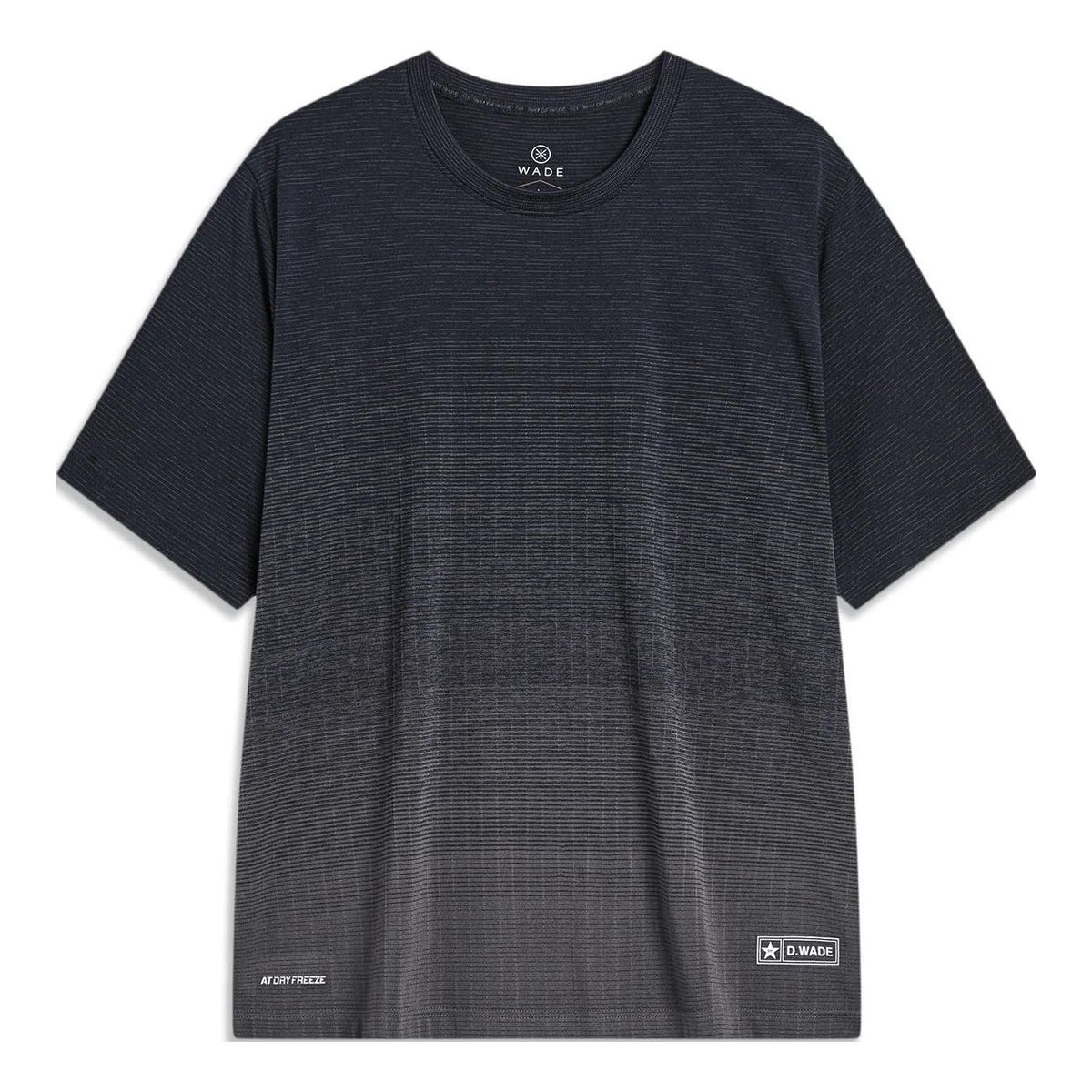 Li-Ning Way of Wade T-shirt 'Black Grey' ATST563-1
