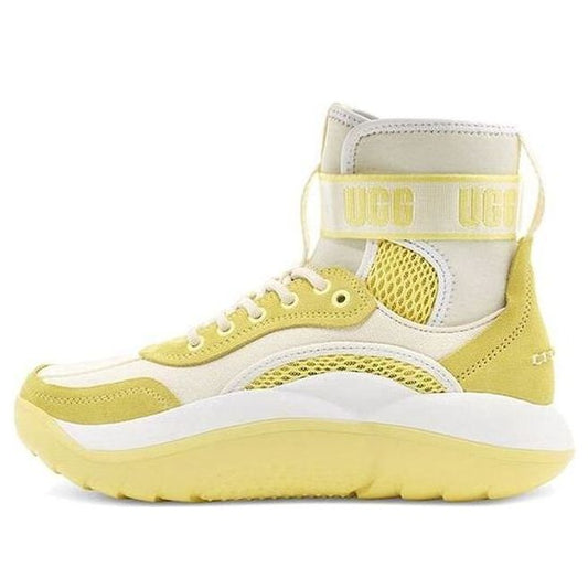 (WMNS) UGG LA Cloud Hi White Yellow 1108914-MWSS