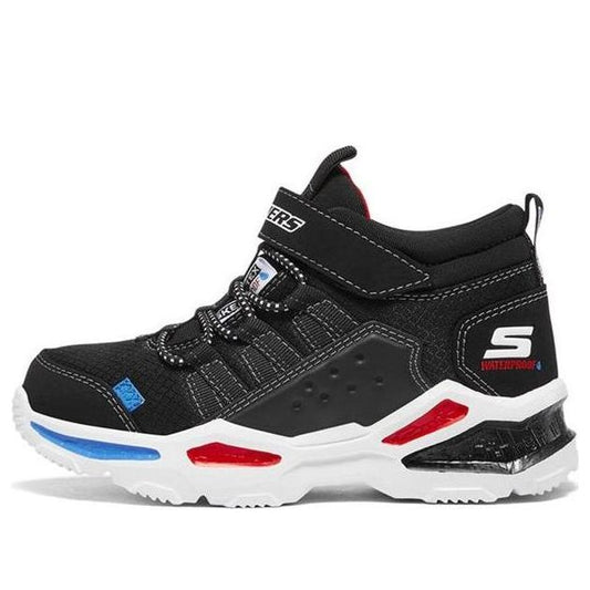 (GS) Skechers Skech-Bots 'Black Red' 403668L-BLK