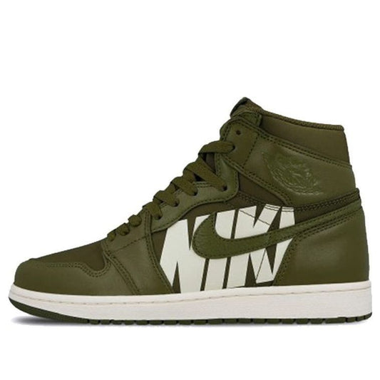 Air Jordan 1 High OG 'Olive Canvas' 555088-300