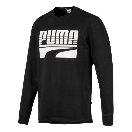 PUMA Rebel Bold Logo Sweater 'Black' 580905-01