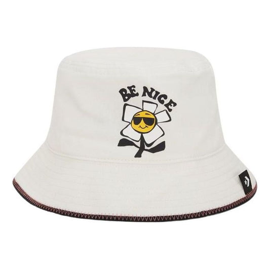 Converse Be Nice Chambray Bucket Hat 'Egret' 10023133281