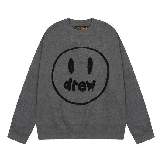 Drew House Mascot Crewneck Sweater 'Grey' DR-FW22-250