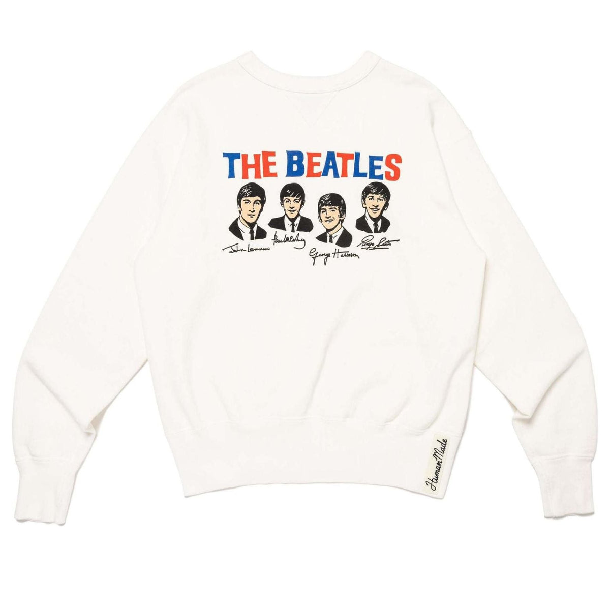 HUMAN MADE Beatles Sweatshirt 'White' HM27CS034