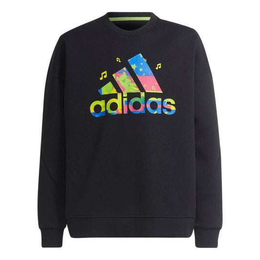 (GS) adidas x LEGO VIDIYO Crewneck Sweatshirt Asia Sizing 'Black' H65319