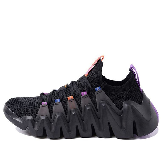 Li-Ning Crazy Run Flex 'Black Purple' ARKR007-1