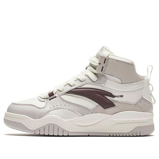 (WMNS) ANTA Slam High 'White Grey Brown' 922348088-3