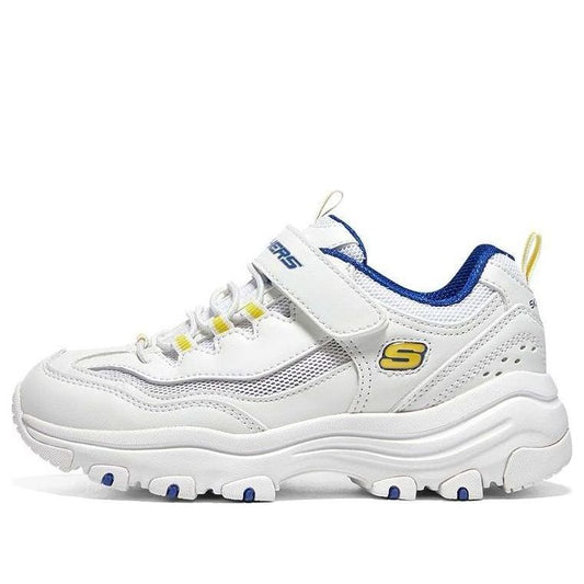 (GS) Skechers I-Conik 'White Blue Yellow' 415024L-WBLY