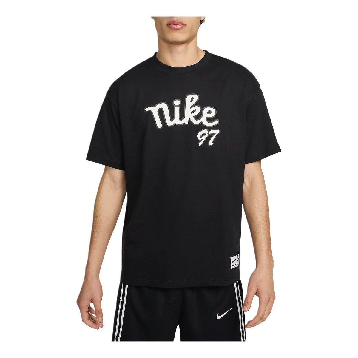 Nike Max90 Basketball T-Shirt 'Black' FV8396-010