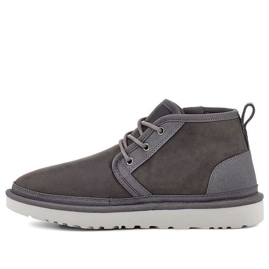 UGG Neumel Zip Fleece Lined Gray 1103883-DGRY