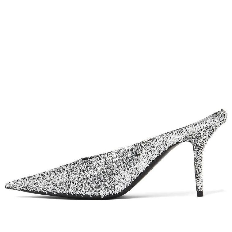 (WMNS) Balenciaga Mule M80 'Metabllic' 702017W2LB08010