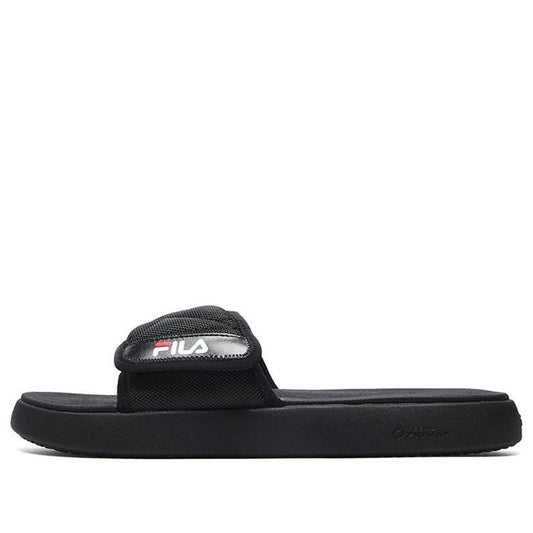 FILA FUSION Donut Slippers 'Black' T12M227506FBA