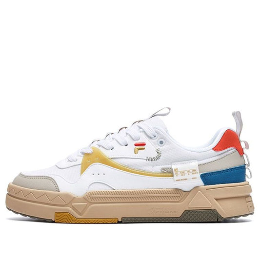 FILA FUSION Bank Skate Shoes 'White Gum' T12M228213FWP