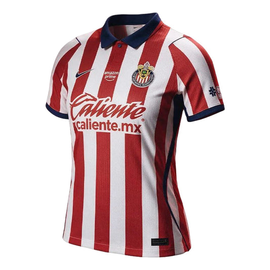 (WMNS) Nike x Chivas De Guadalajara 26/27 Home Replica Short Sleeve Jersey 'Red White' IU7783-101