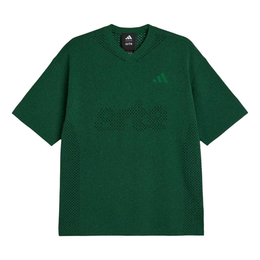 adidas x Arte Antwerp Flat Knit Jersey Asia Sizing 'Amazon Green' KR3307