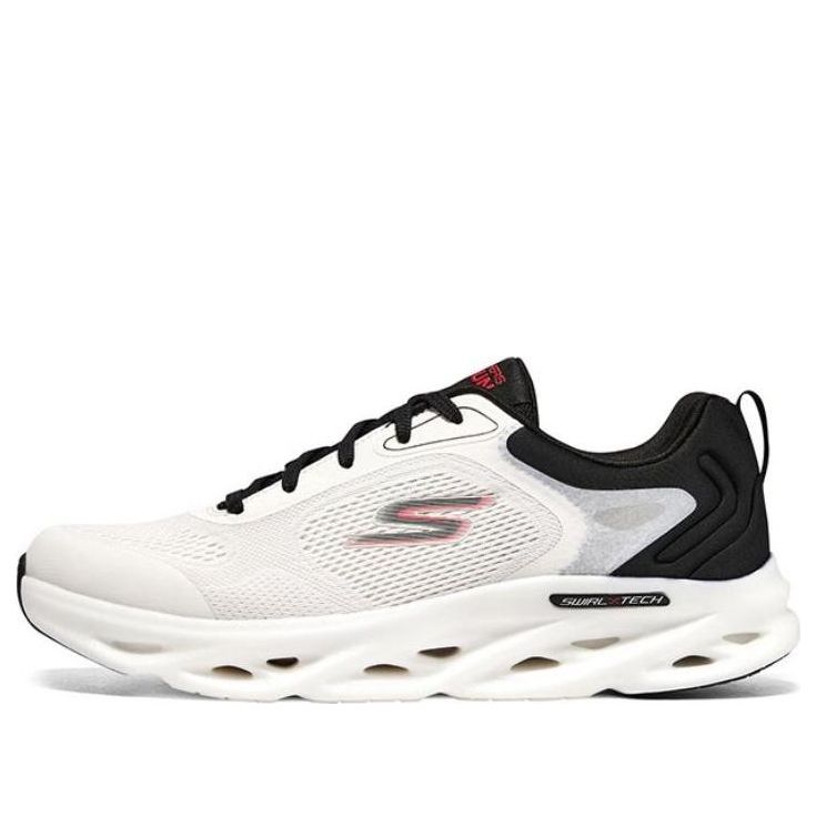 Skechers GO RUN SWIRL TECH SPEED 'White Black' 220905-WTBK