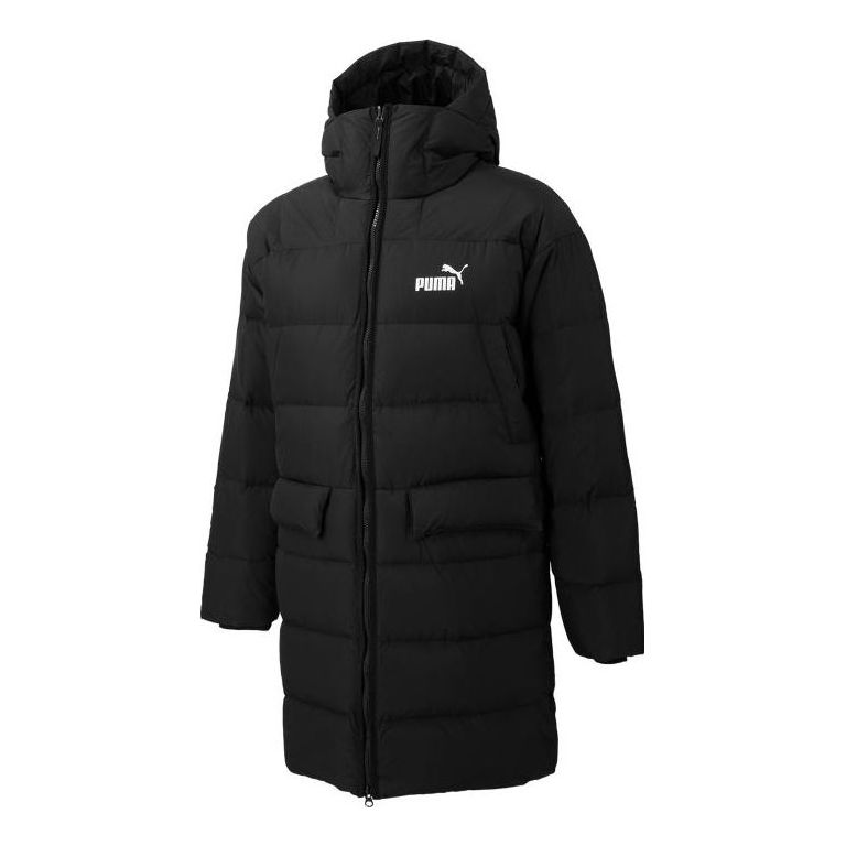 PUMA Winter Jacket Down Coat 'Black' 672437-01