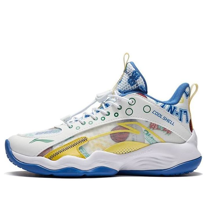(GS) Li-Ning Primary 2.0 Cloud 'White Blue Yellow' YKBS018-9