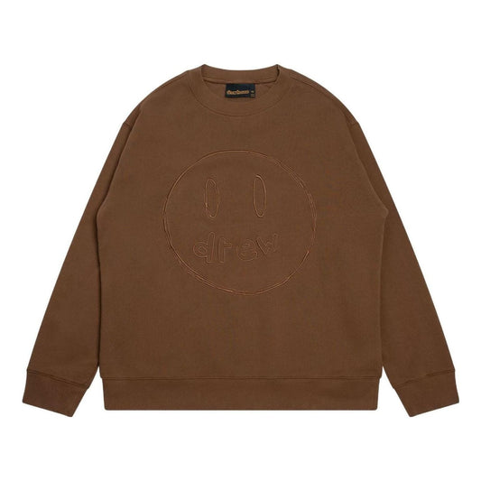 Drew House Sketch Mascot Crewneck Sweatshirt 'Brown' DR-SS22-489