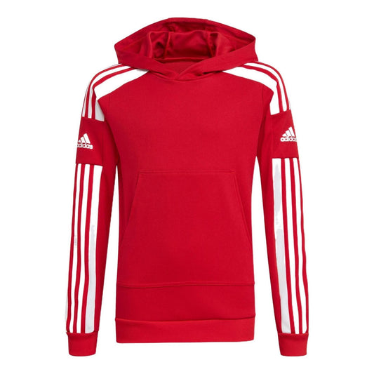 (GS) adidas Squadra 21 Hoodie Asia Sizing 'Red White' GP6433