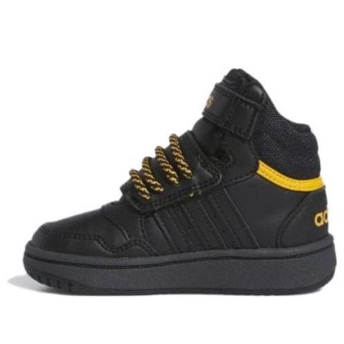 (TD) adidas Hoops 3.0 'Black Preloved Yellow' IF7755